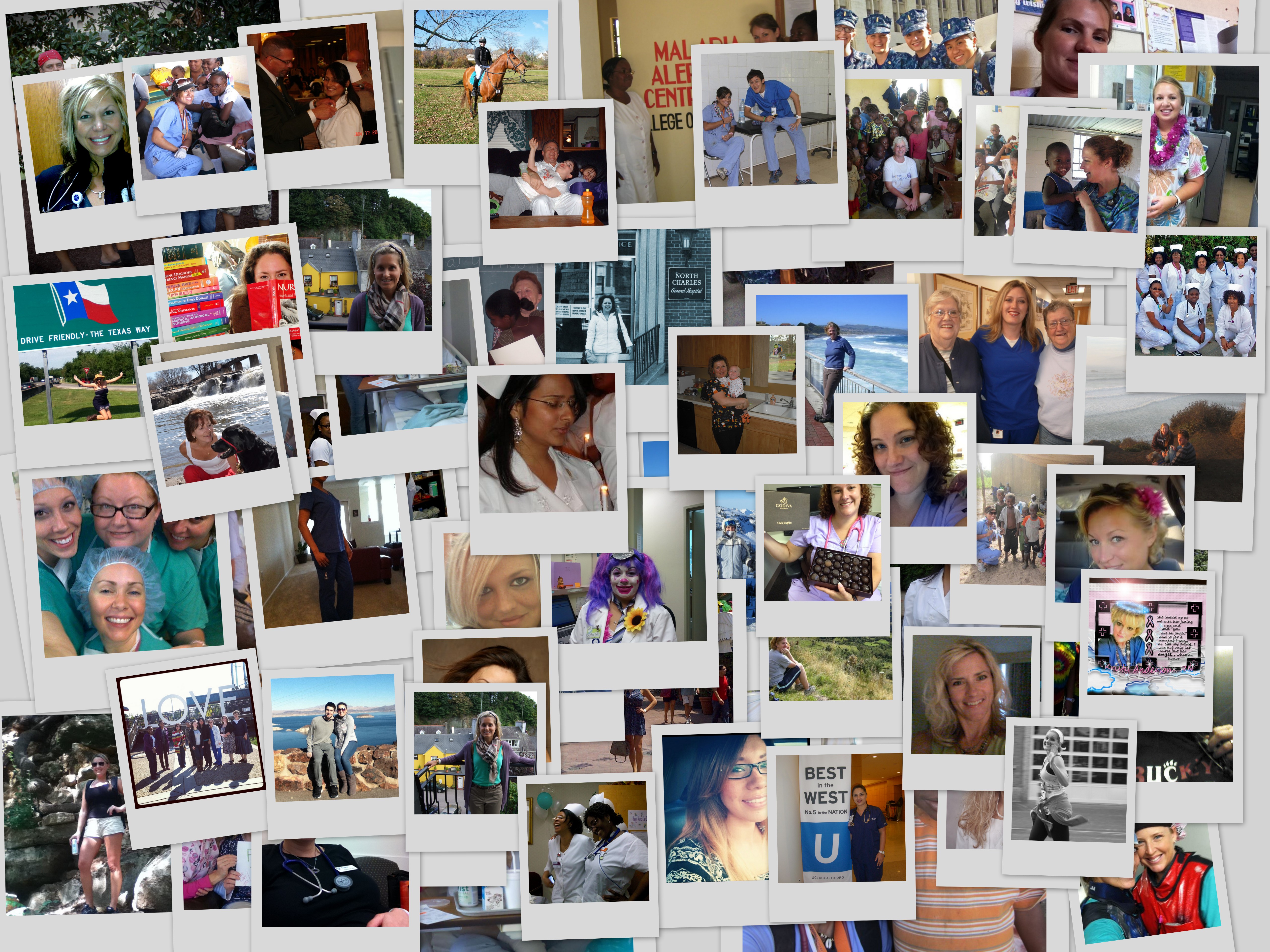 A few of the photos we have received from nurses