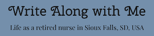Lois Roelofs: Write along with me - blog logo