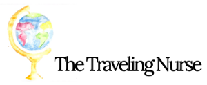 The Traveling Nurse logo