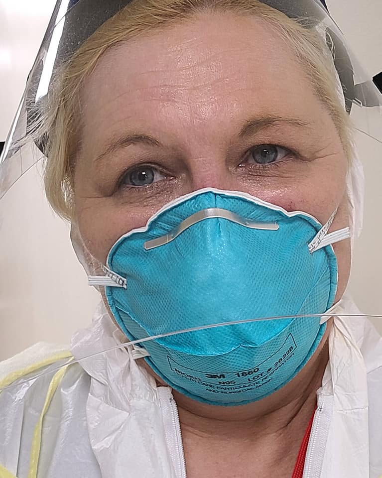 Photo: Stacey Phelps, a Louisiana nurse who went to NYC to fight Covid-19