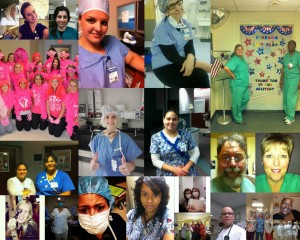 Some of the photos submitted to the NurseRecruiter.com Nurse Photo Contest